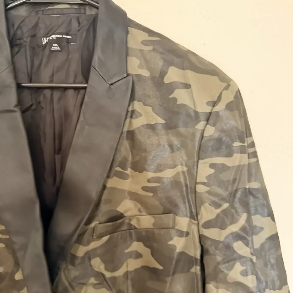 I.N.C. International Concepts Men's Slim-Fit Camouflage Blazer Size XXL